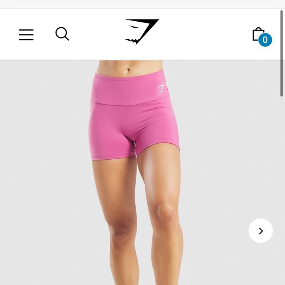 NWT Gymshark training shorts